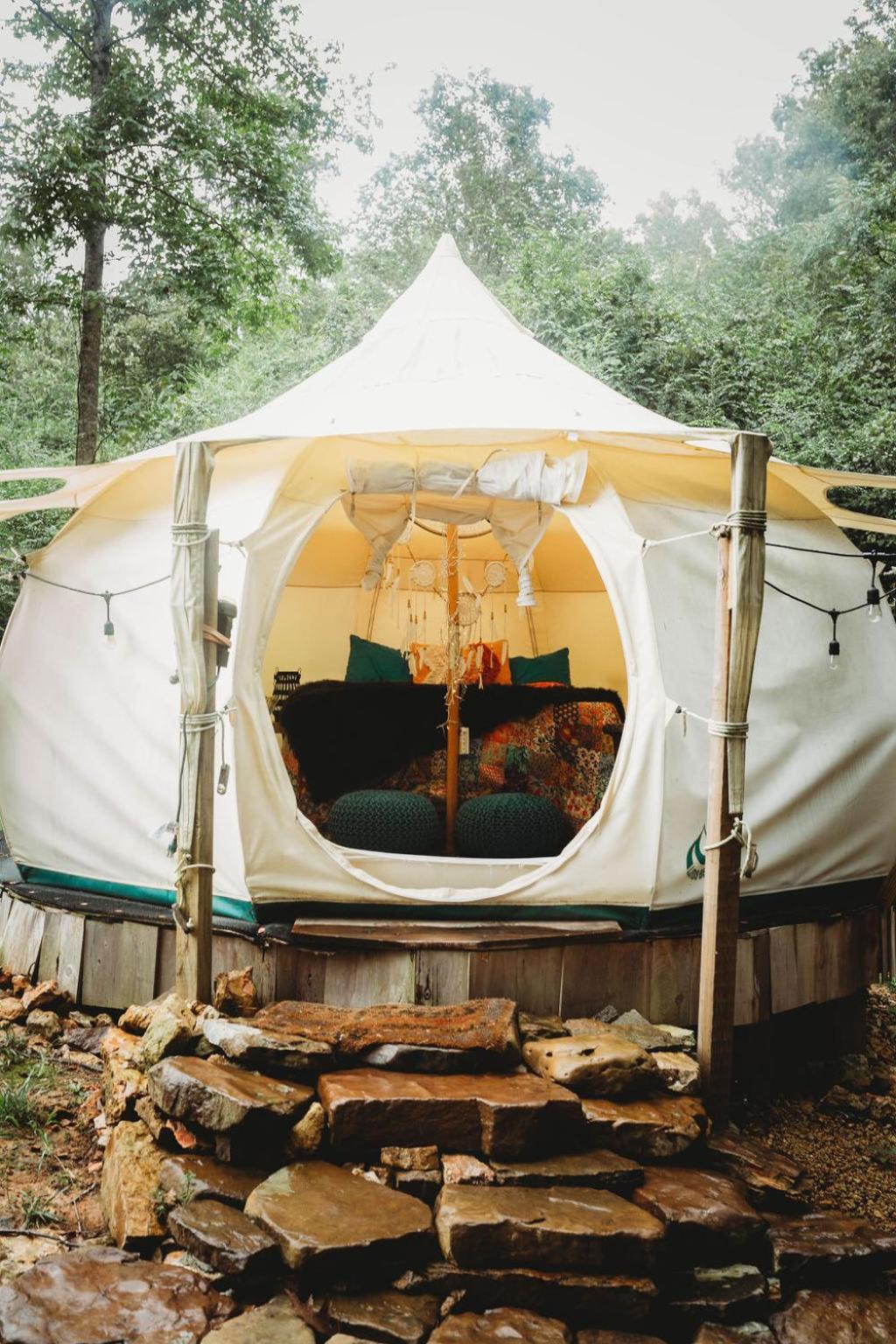 The Pisces-A Stargazing, Luxury Glamping Tent Rogersville Ngoại thất bức ảnh